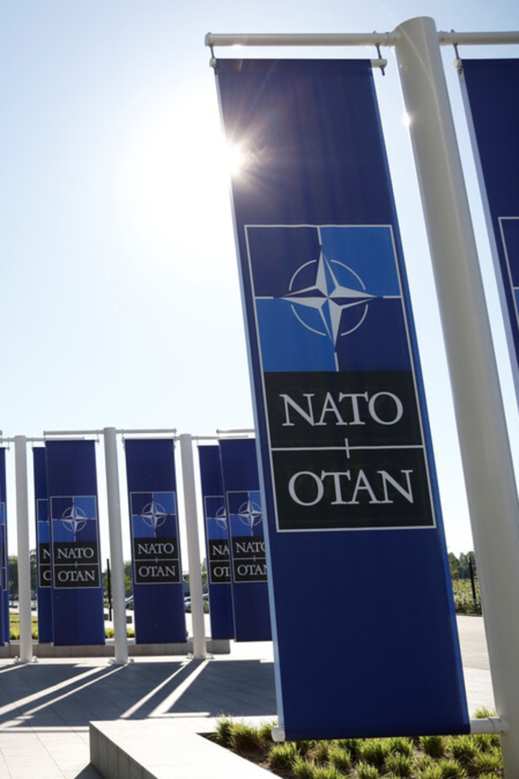 <p>A view of the NATO headquarters in Brussels, Belgium in May 2018. </p>
