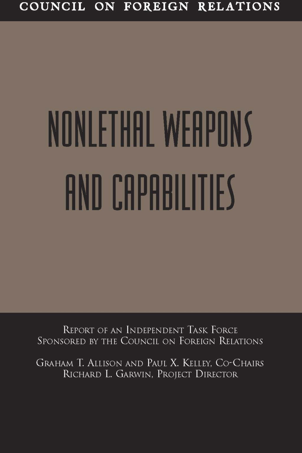 Nonlethal Weapons and Capabilities_Cover