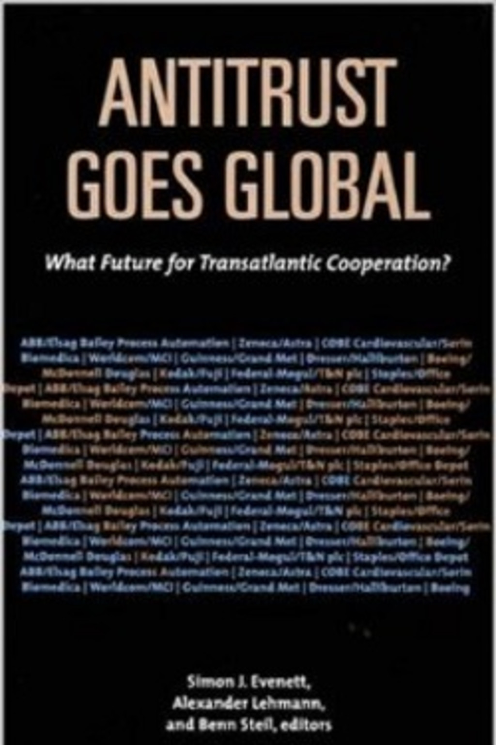 Antitrust Goes Global cover
