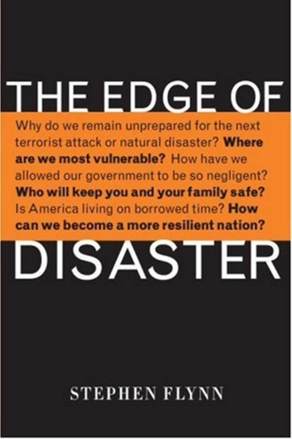 The Edge of Disaster cover