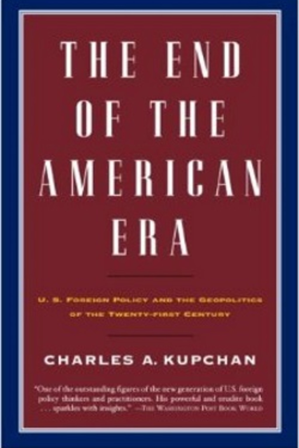 The End of the American Era cover
