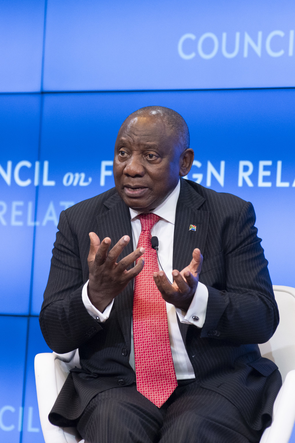 <p>During the UN General Assembly, South African President Cyril Matamela Ramaphosa discusses South Africa’s domestic agenda, trade relations with the United States and other countries, and the country’s role in the region at CFR.</p>
