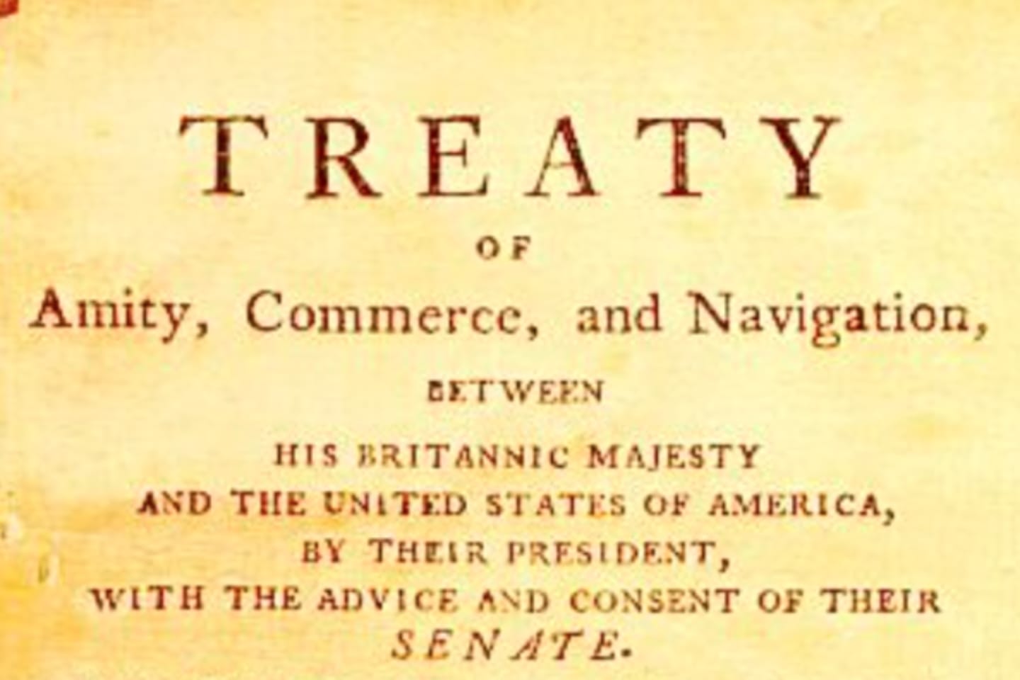 The Senate Approves the 1795 Jay Treaty | Council on Foreign Relations