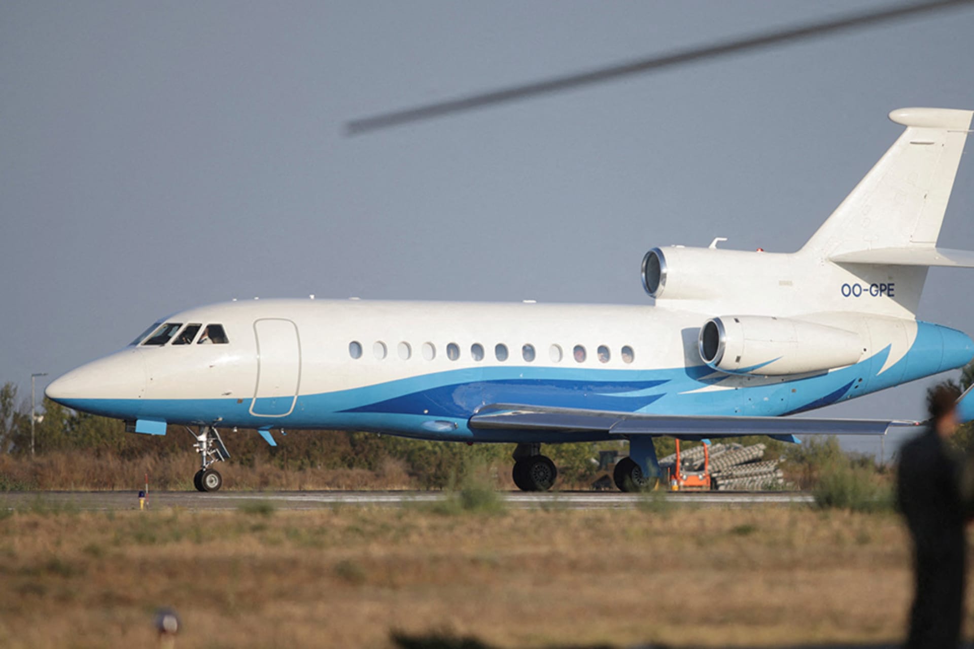 <p>The plane transporting European Commission President Ursula von der Leyen and her staff lifts off from the tarmac of Mihail Kogalniceanu Air Base, in Mihail Kogalniceanu, near Constanta, Romania September 1, 2025.</p>
