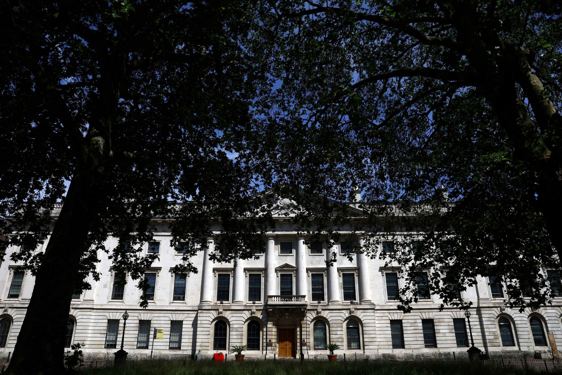 <p>An exterior view of the proposed site for the new China Embassy, near to Tower Bridge in London, Britain, June 23, 2023. REUTERS/Hannah McKay</p>
