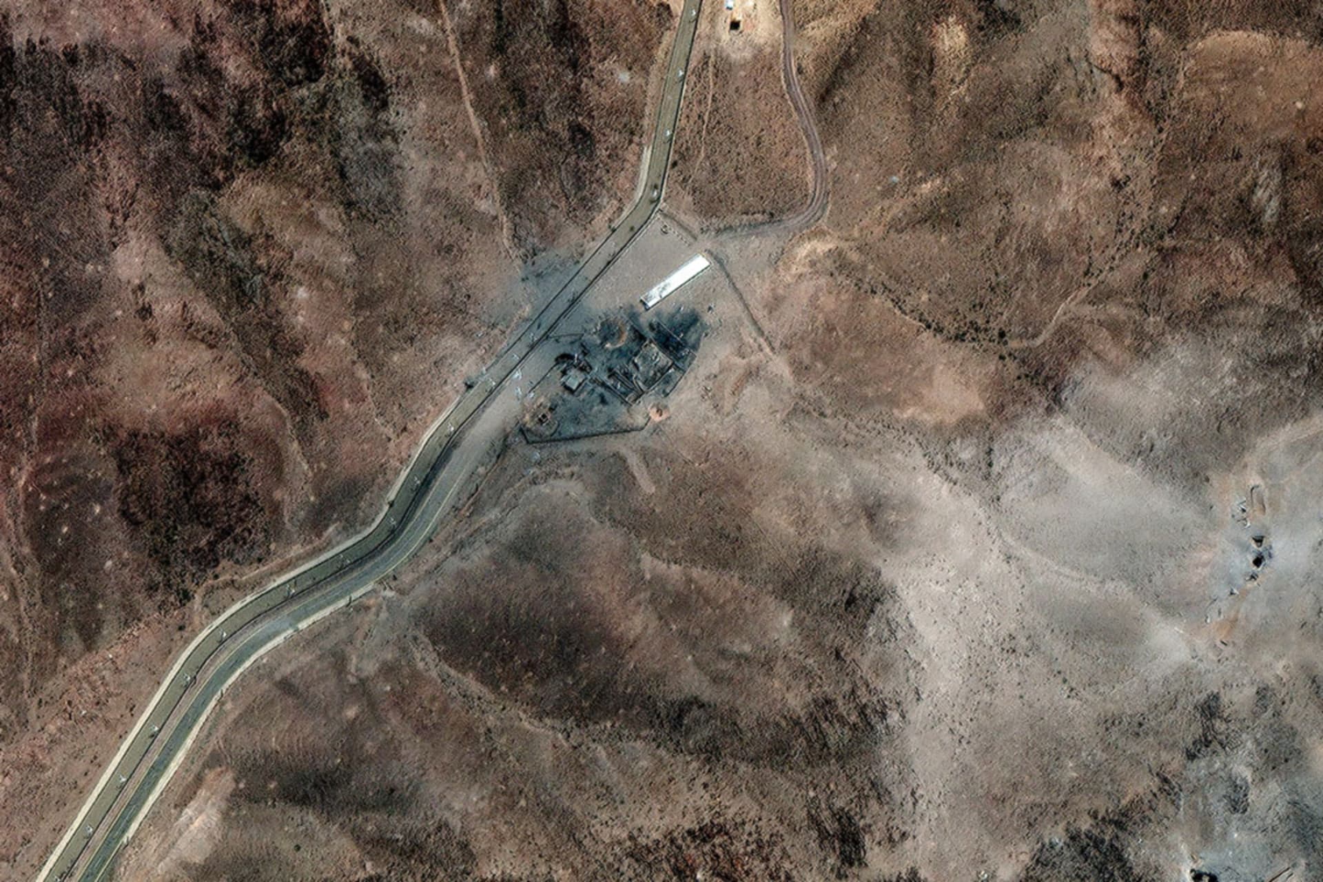 <p>A satellite image shows new air strike craters on the perimeter of the Fordow Fuel Enrichment Facility amid the Iran-Israel conflict, near Qom, Iran, June 24, 2025.</p>
