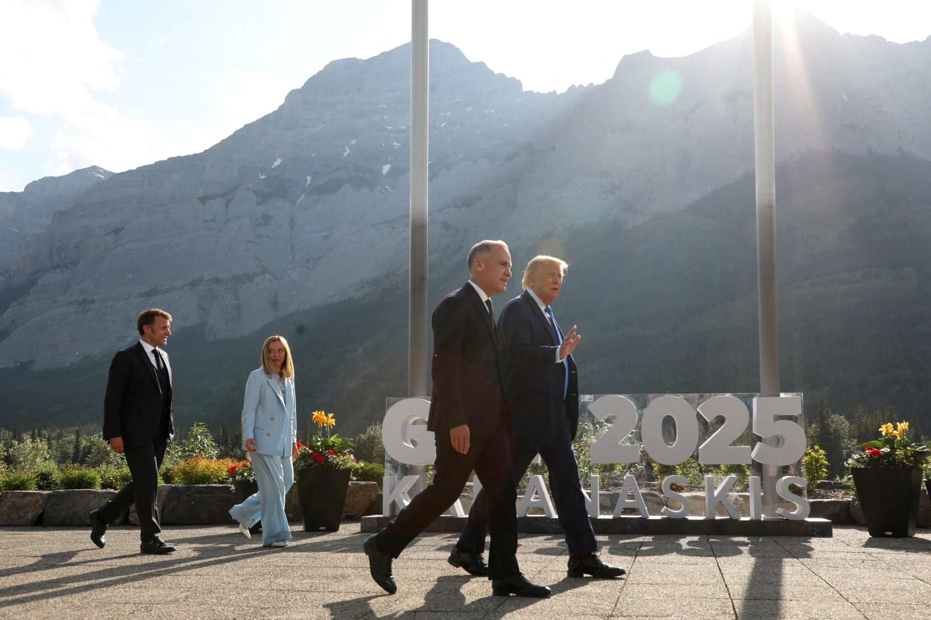 Trump and G7 Summit in Canada.