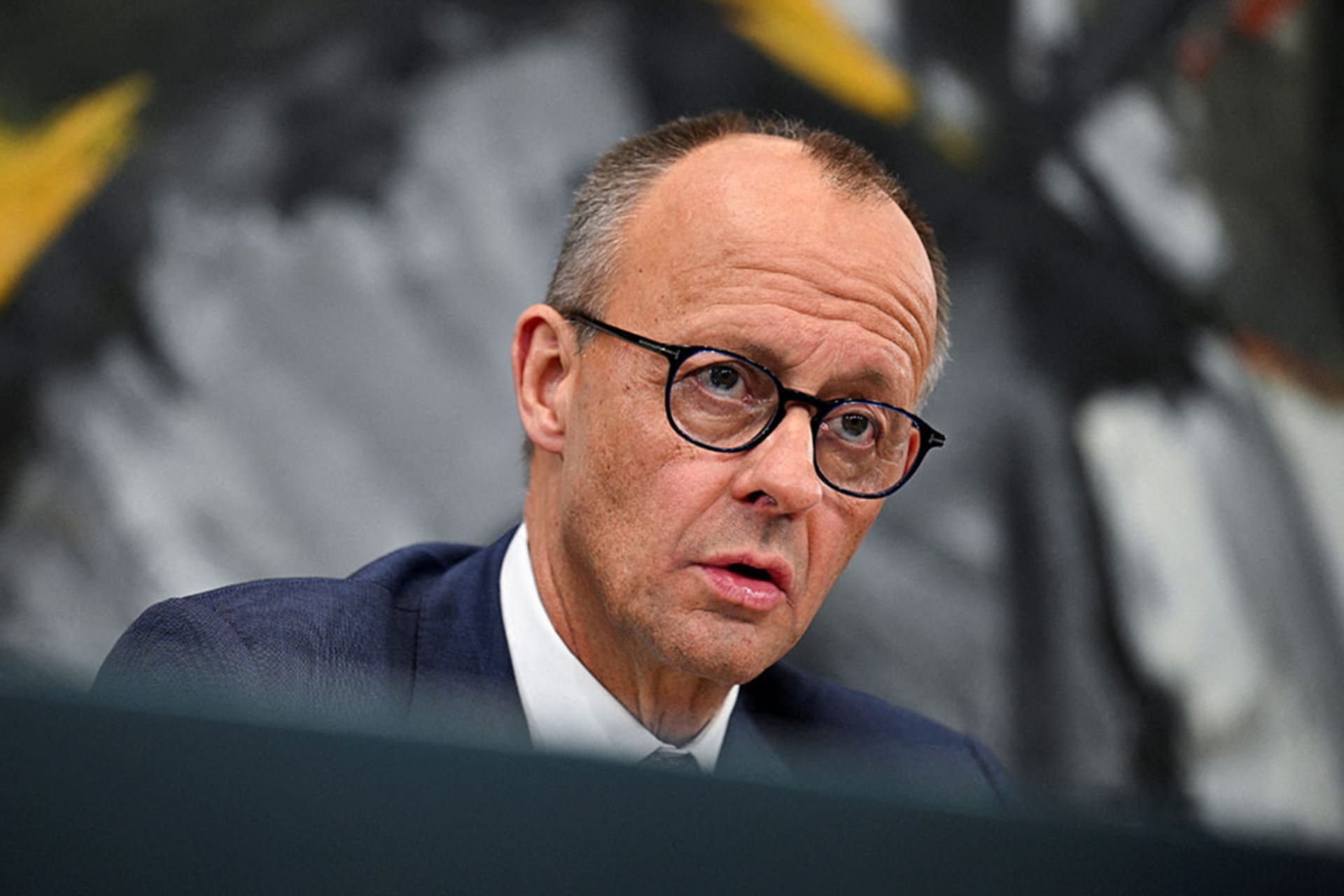 <p>German Chancellor Friedrich Merz in Berlin, Germany May 28, 2025. </p>
