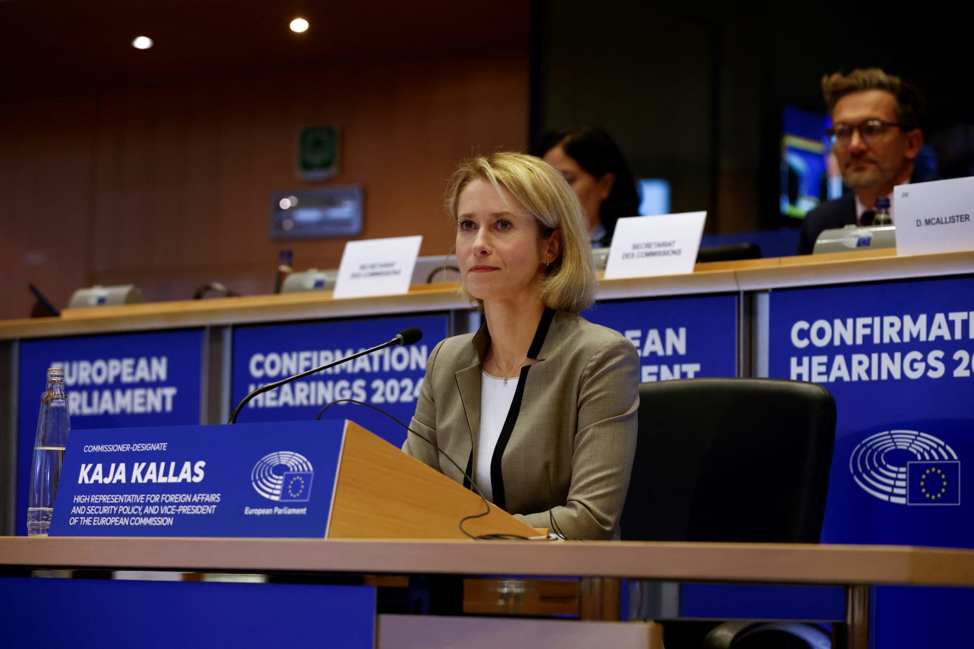 <p>Kaja Kallas, designate for the post of the Vice-President of the European Commission and High Representative of the Union for Foreign Affairs and Security Policy, faces a confirmation hearing before the European Parliament’s Foreign Affairs Committee, in </p>
