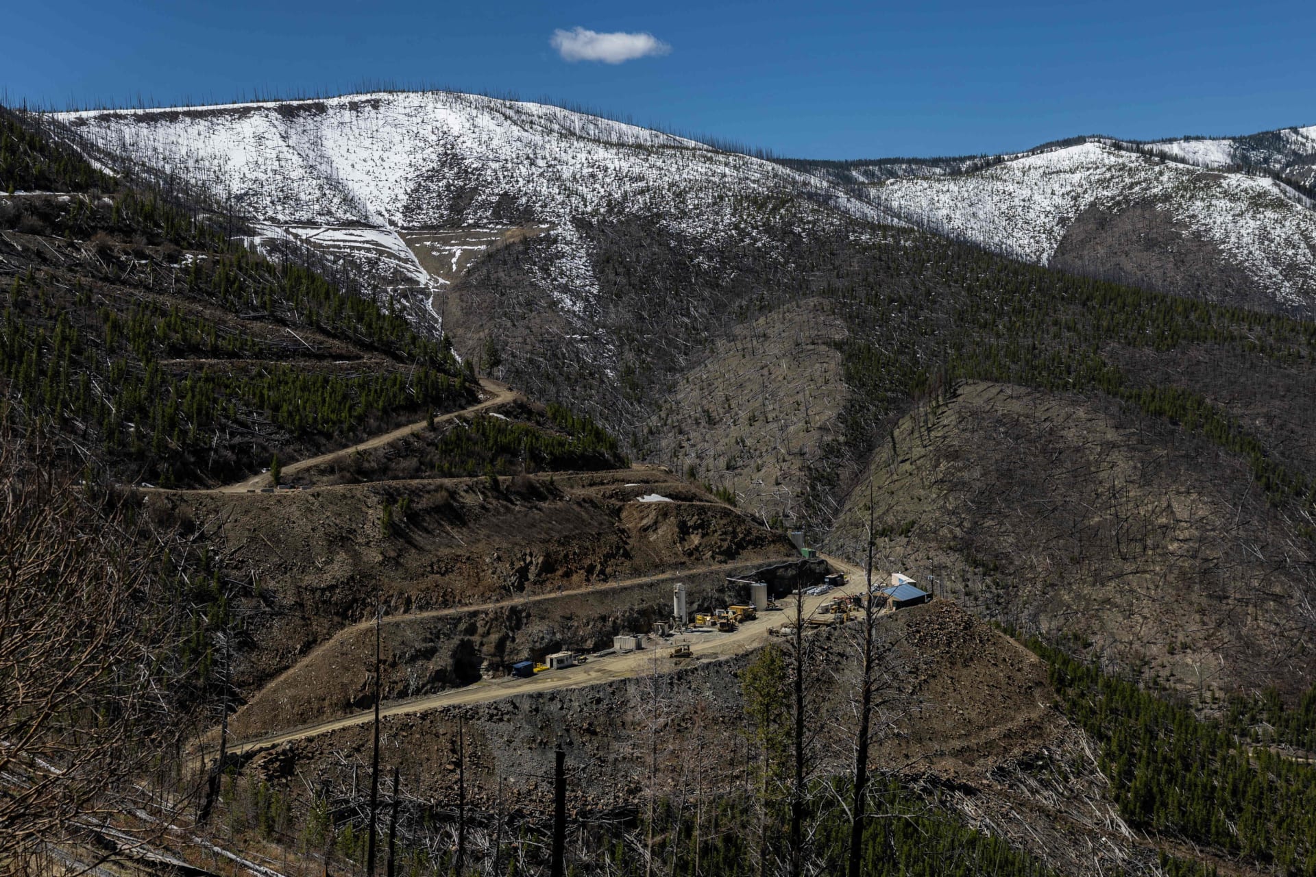 <p>A cobalt mining site operated by Jervois Global is seen west of Salmon, Idaho, U.S. May 16, 2024</p>
