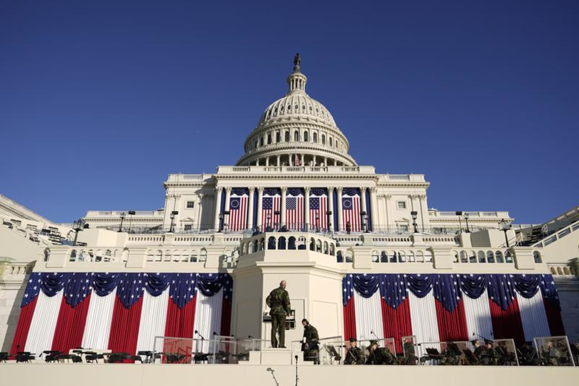 <p>The West Front of the U.S. Capitol on January 15, 2025. </p>
