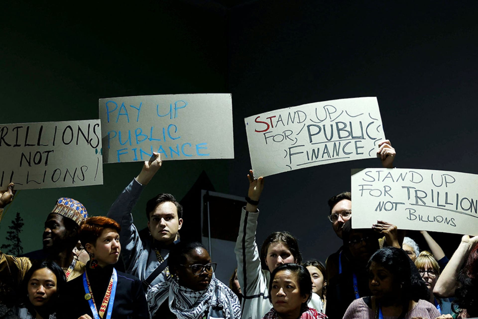 <p>Activists protest action at the COP29 in Baku, Azerbaijan.</p>
