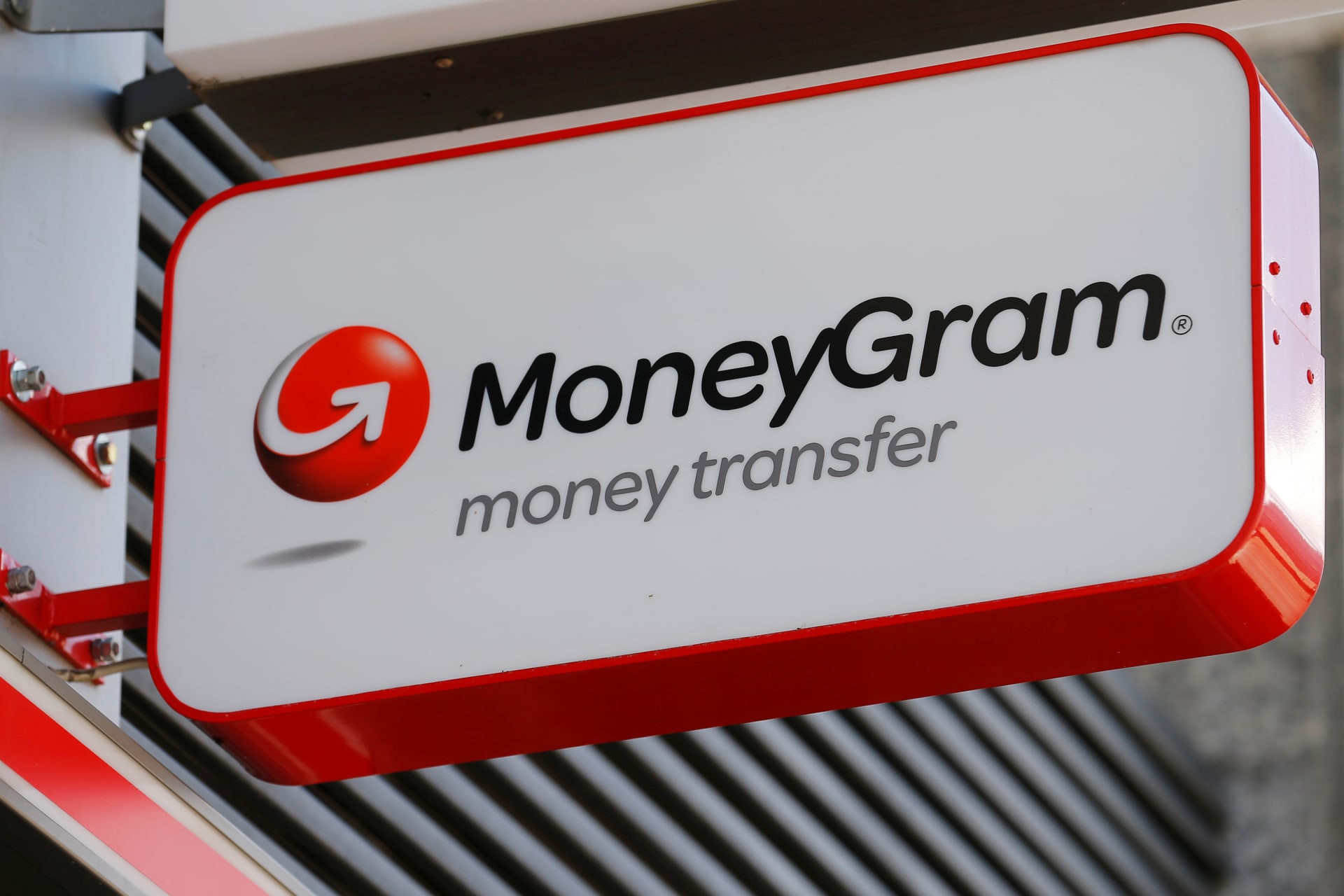 Photo of a Moneygram logo