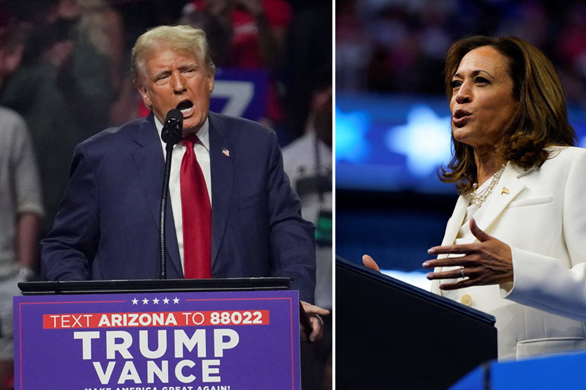 <p>Former President Donald Trump and Vice President Kamala Harris will soon debate for the first time.</p>
