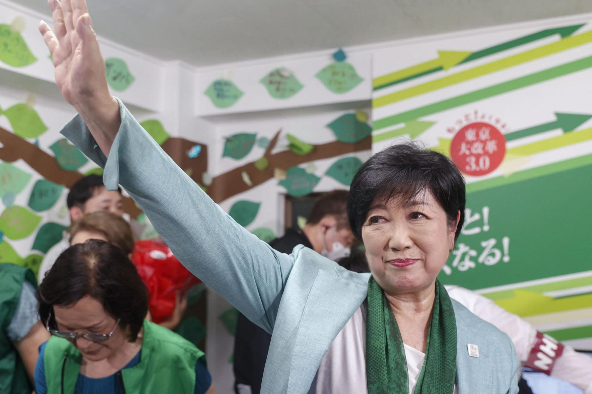 <p>Tokyo Governor Yuriko Koike set to win re-election in Tokyo governor election</p>
