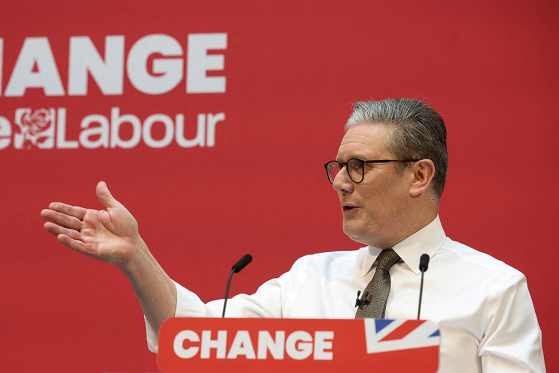 <p>Labour Party leader Keir Starmer speaks at the June 2024 launch of his party’s manifesto.</p>
