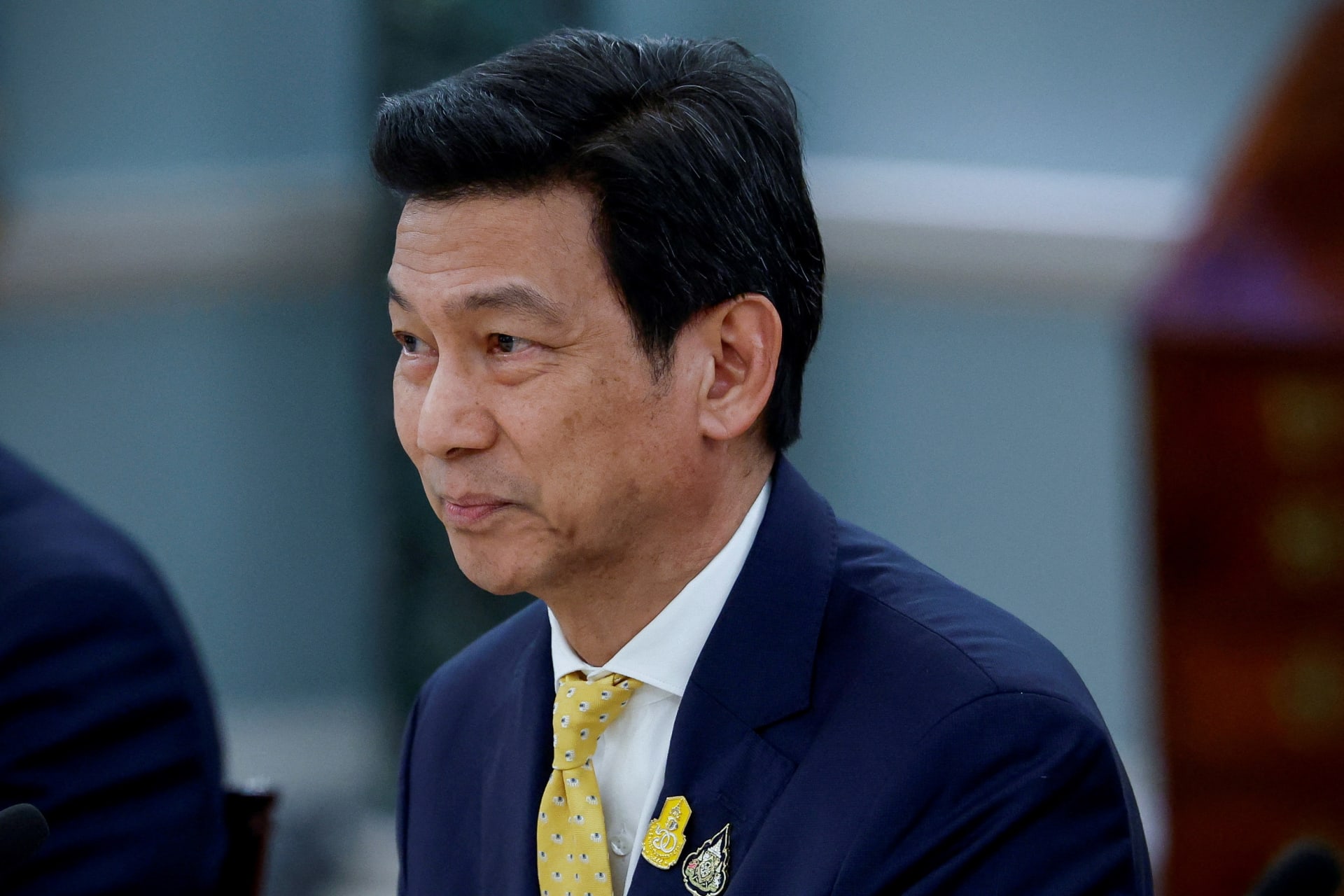 <p>Thai Foreign Minister Parnpree Bahiddha-Nukara meets with U.S. Secretary of State Antony Blinken at the State Department in Washington, D.C., on February 12, 2024. </p>
