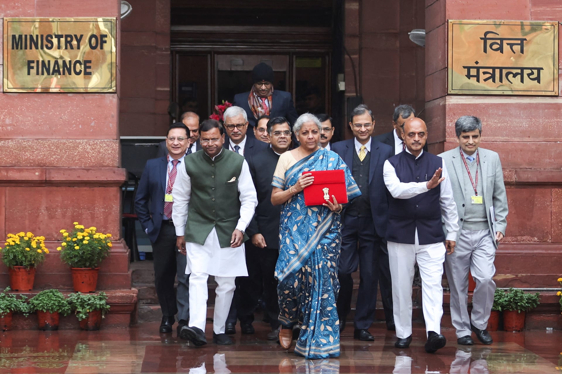 <p>India’s Finance Minister Nirmala Sitaraman presents her government’s last budget before the country enters its general elections this summer</p>
