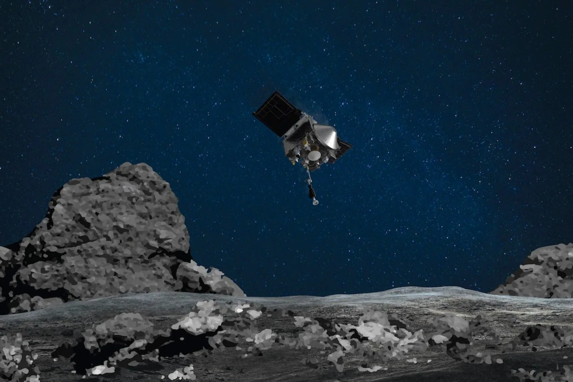 <p>With the support of two Space Force squadrons, OSIRIS-REx, NASA’s first U.S. mission to collect samples from an asteroid, successfully completed a seven-year mission on September 24, 2023.</p>
