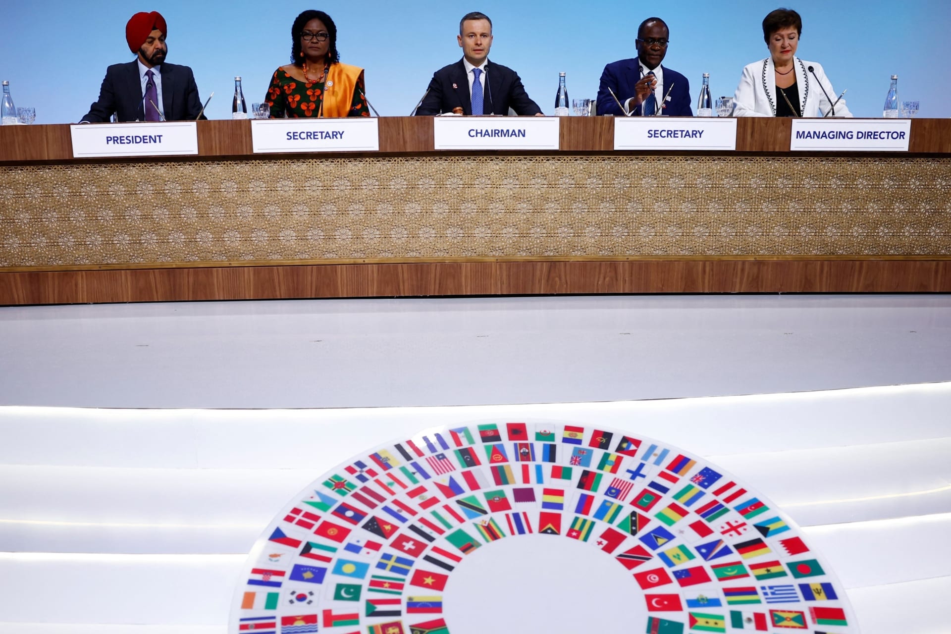 <p>The 2023 Annual Meetings of the World Bank Group and IMF in Marrakech</p>
