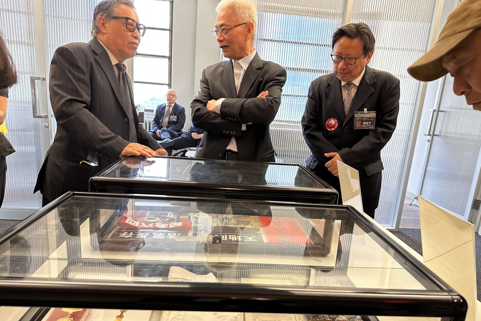 <p>Visitors at the exhibition’s opening ceremony on Friday, June 1. </p>
