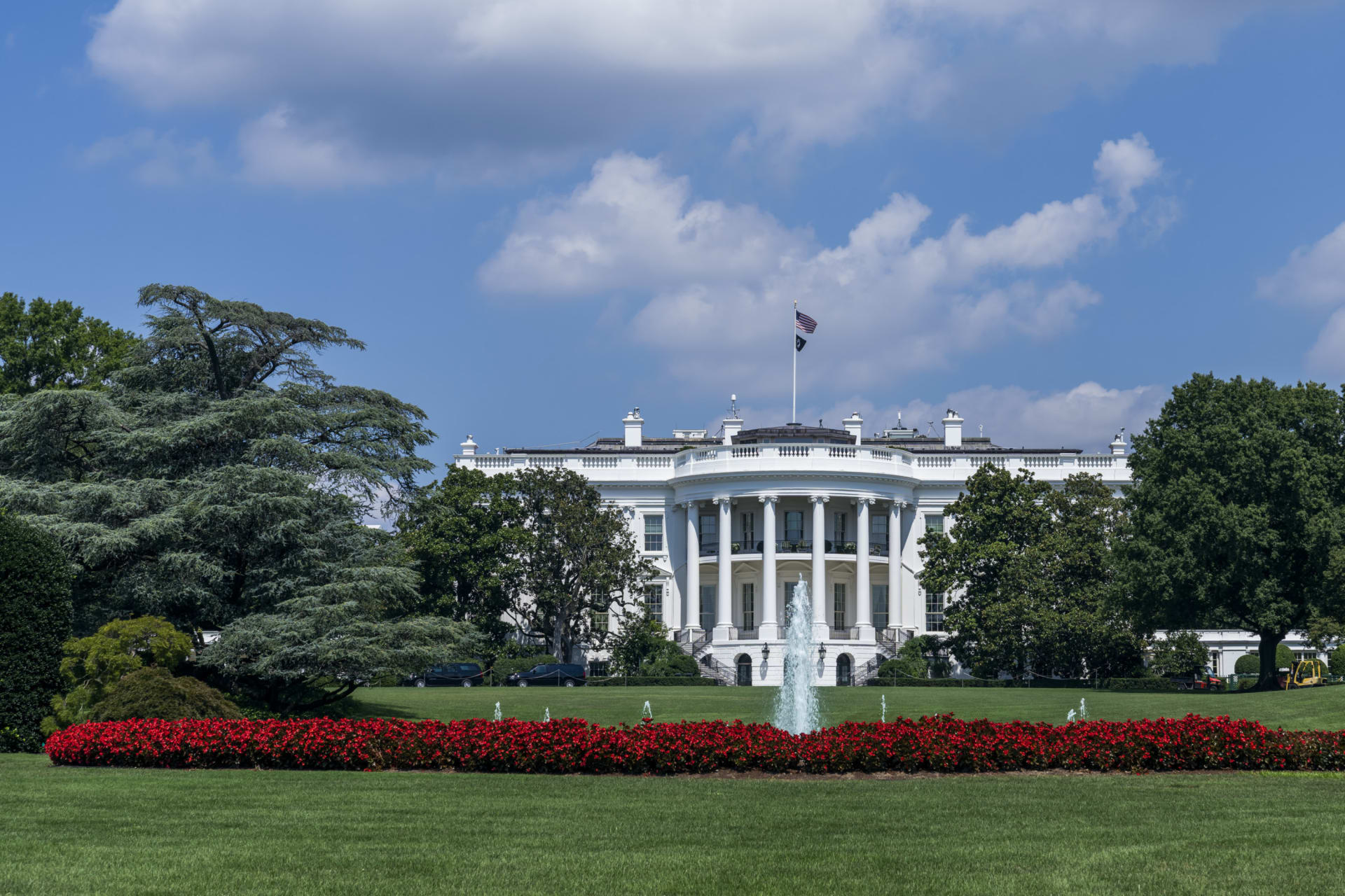 <p>The White House from the South Lawn. August 29, 2022. </p>
