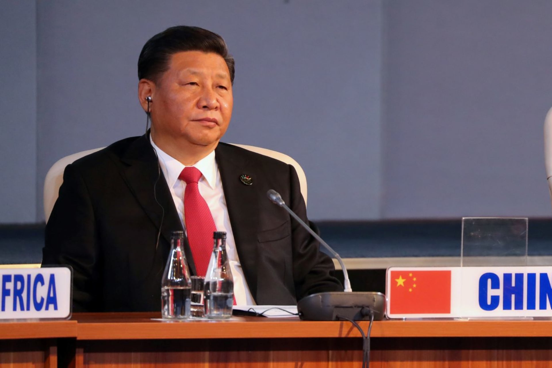 <p>Indian Prime Minister Narendra Modi and China’s President Xi Jinping attend the BRICS summit meeting in Johannesburg, South Africa, July 27, 2018.</p>
