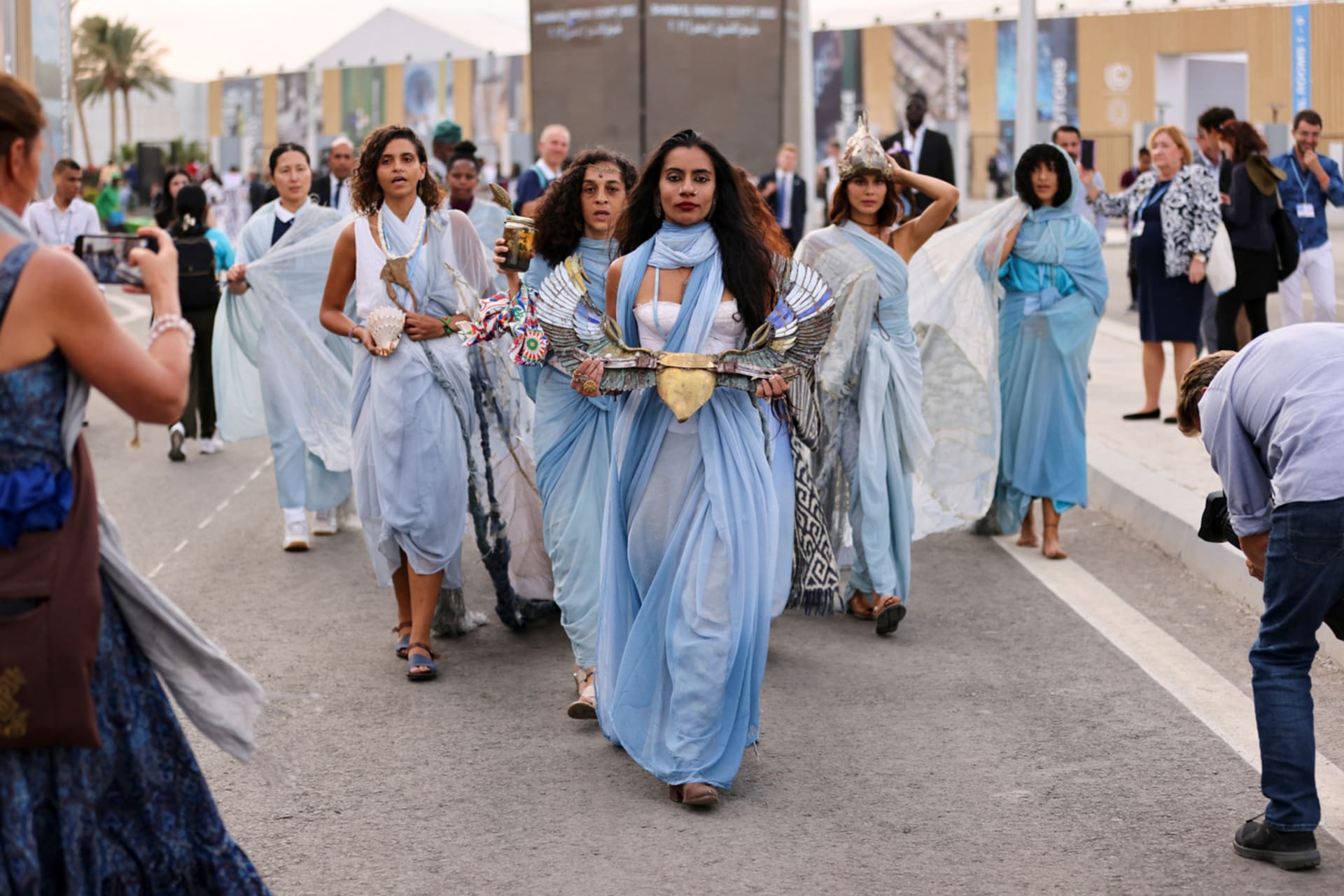 <p>COP27 climate summit, in Sharm el-Sheikh.</p>
