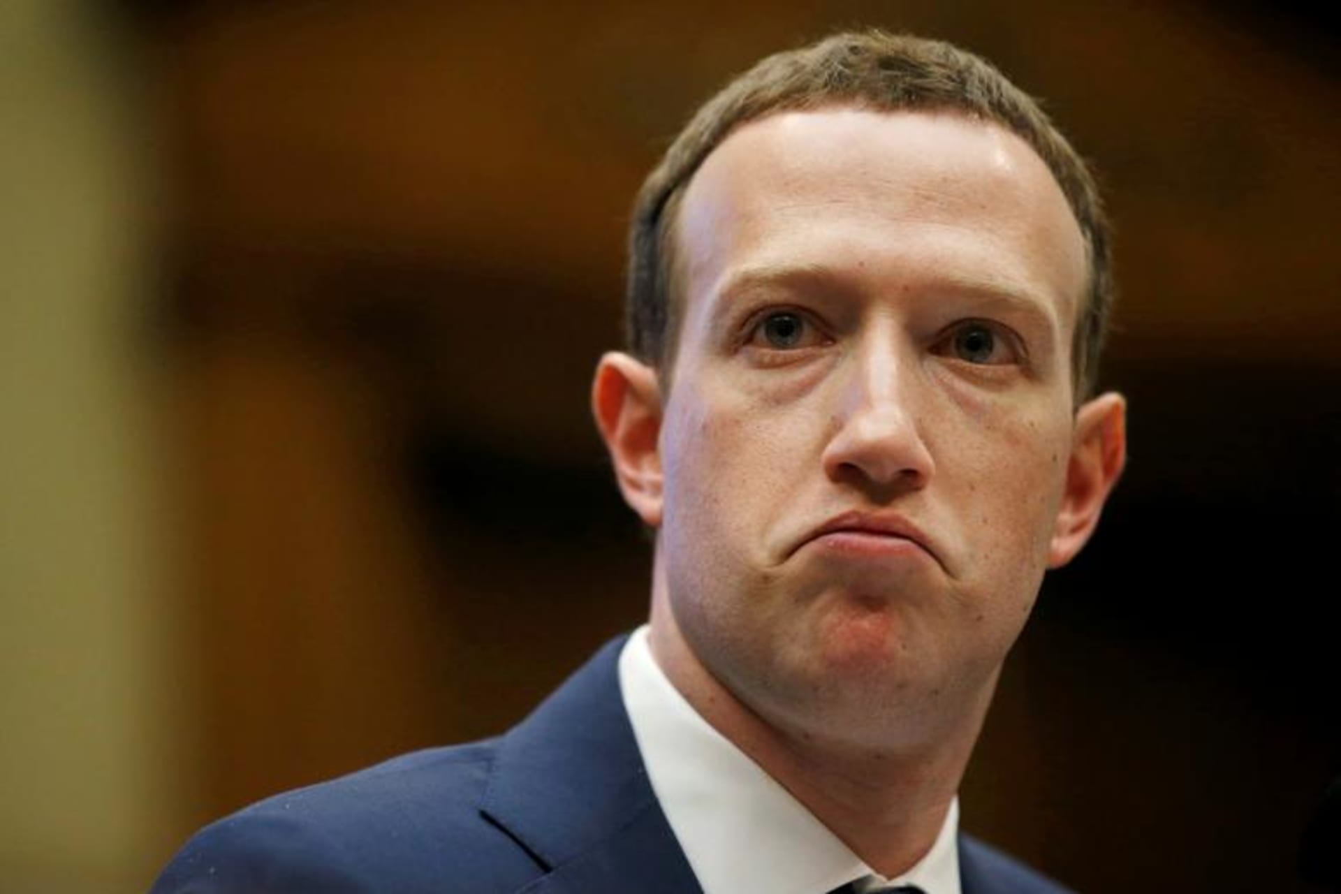 <p>Mark Zuckerberg testifies before the House Energy and Commerce Committee in April 2018.</p>
