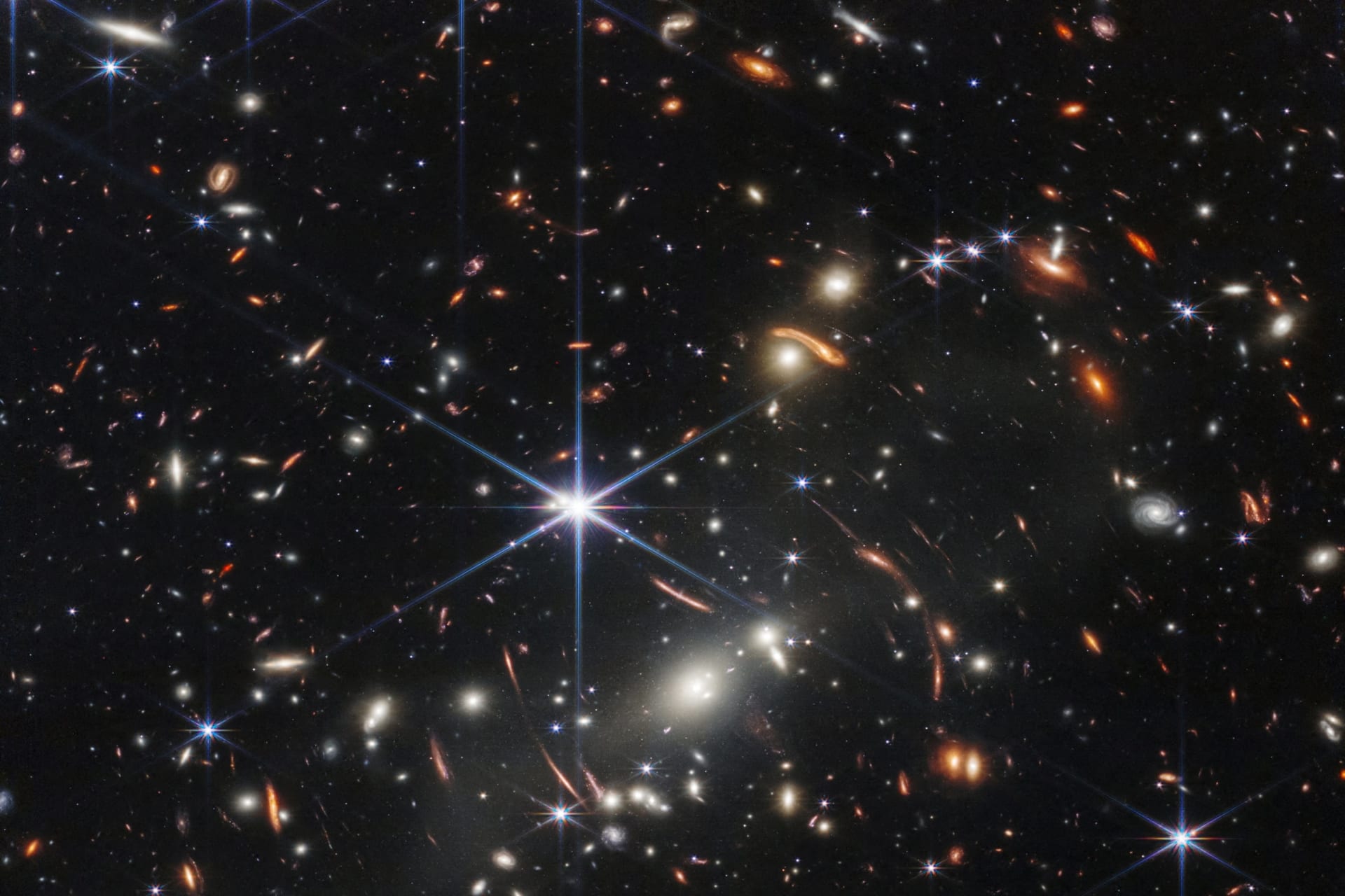 <p>The first full-color image from NASA’s James Webb Space Telescope</p>
