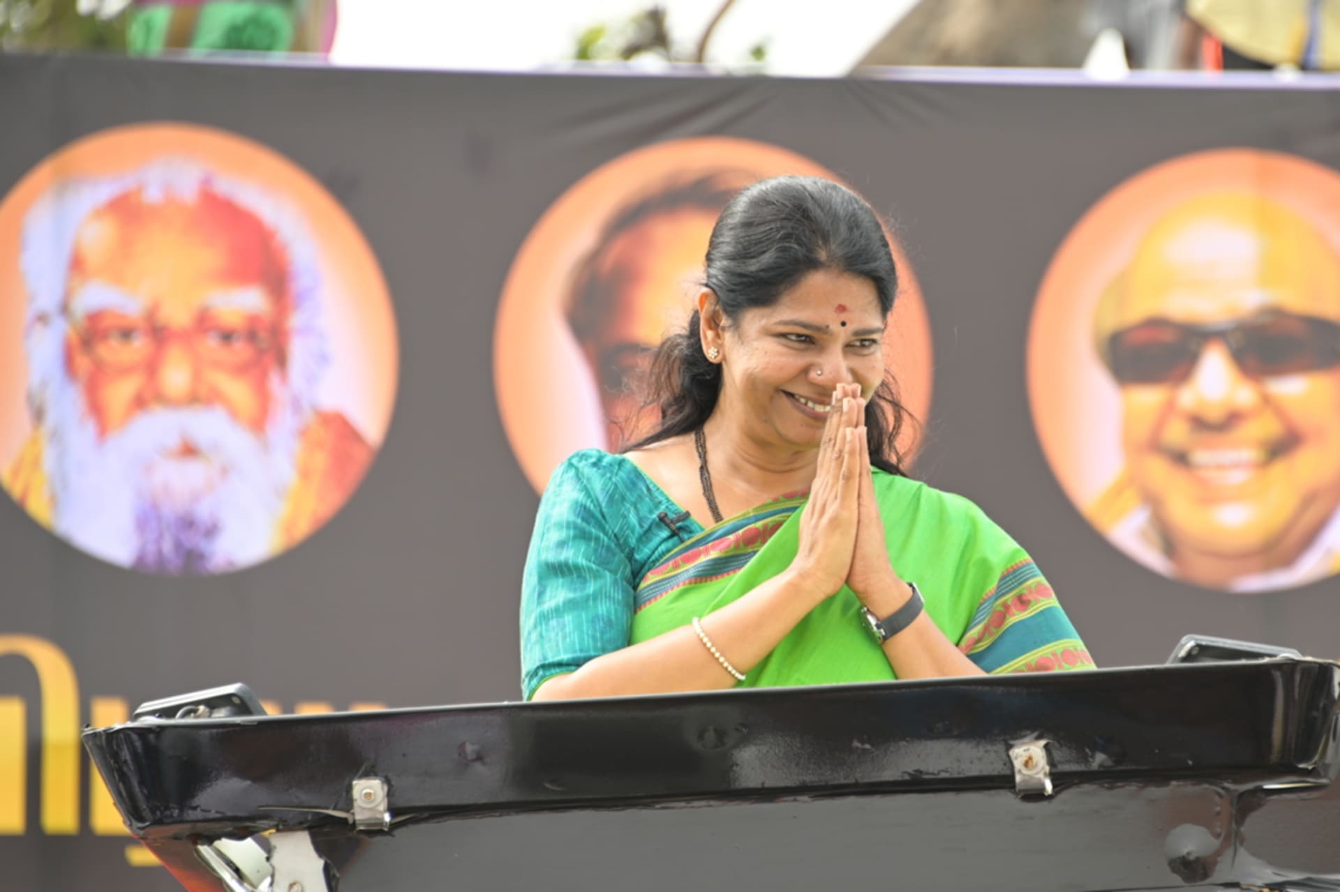 <p>Kanimozhi Karunanidhi, Member of India’s Parliament in the Lok Sabha </p>
