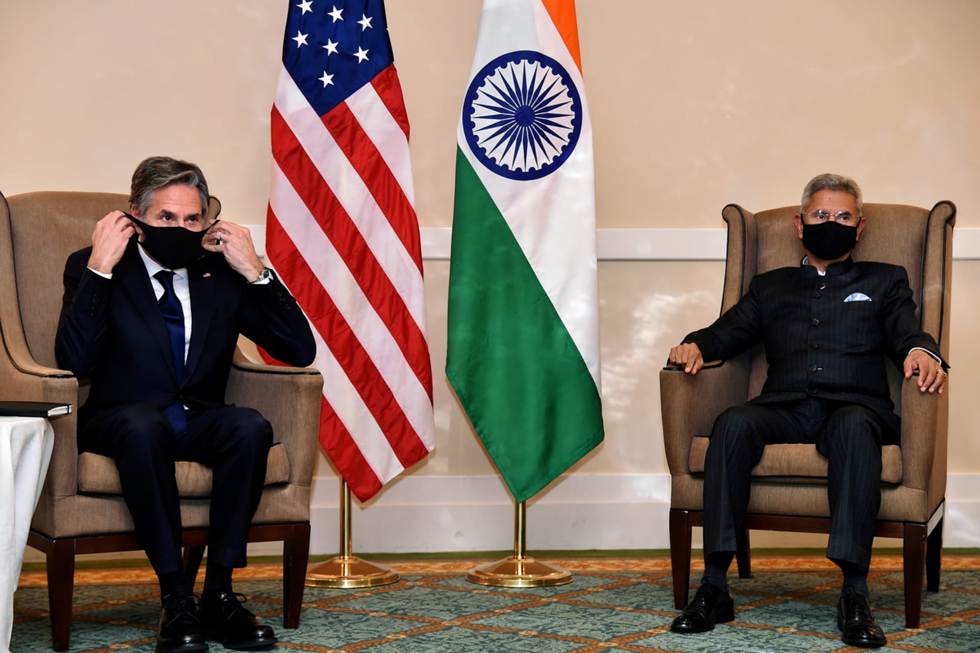 <p>U.S. Secretary of State Blinken meets with India’s Foreign Minister Jaishankar in Rome</p>
