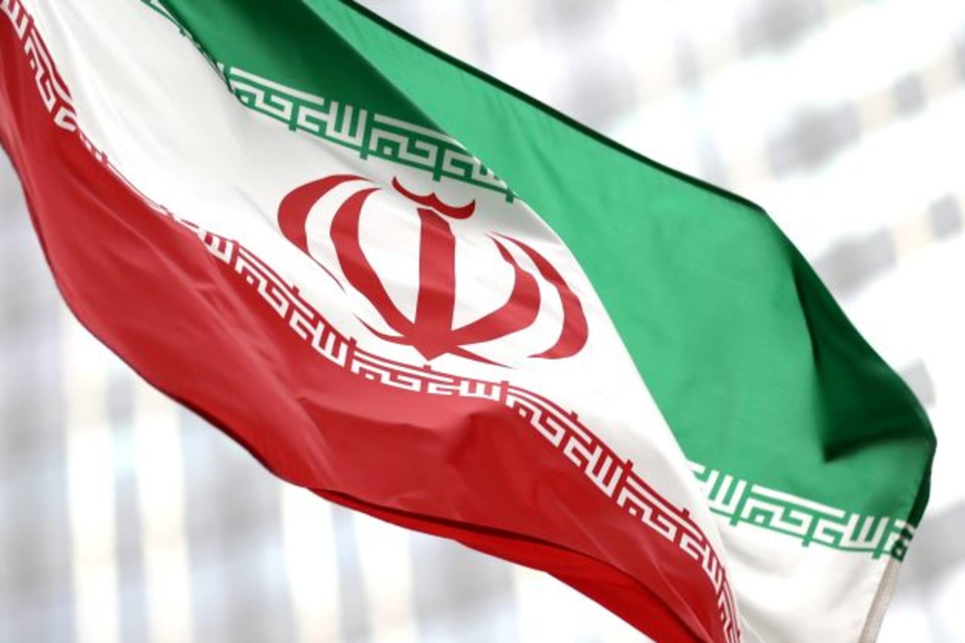 <p>Iranian flag flies in front of the UN office building, housing IAEA headquarters, amid the coronavirus disease (COVID-19) pandemic, in Vienna, Austria, May 24, 2021</p>

