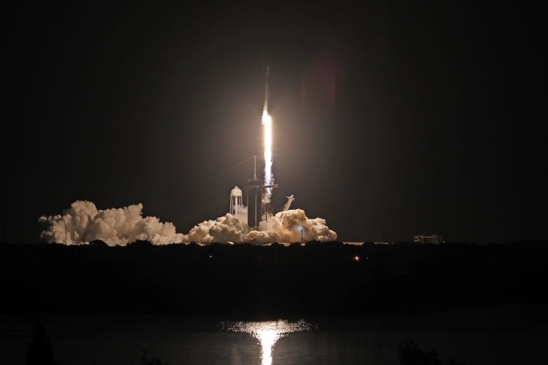 <p>SpaceX’s Inspiration 4 launches from the Kennedy Space Center in Cape Canaveral, Florida, on September 15, 2021. </p>
