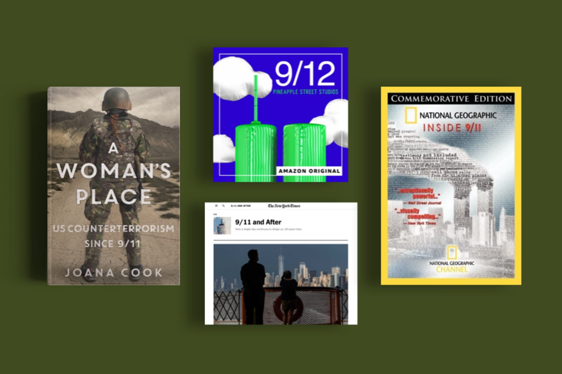 <p>Some additional recommendations about 9/11. </p>
