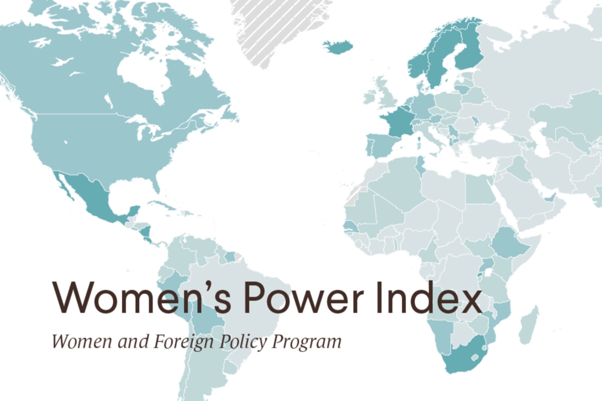 Women's Power Index April 2021