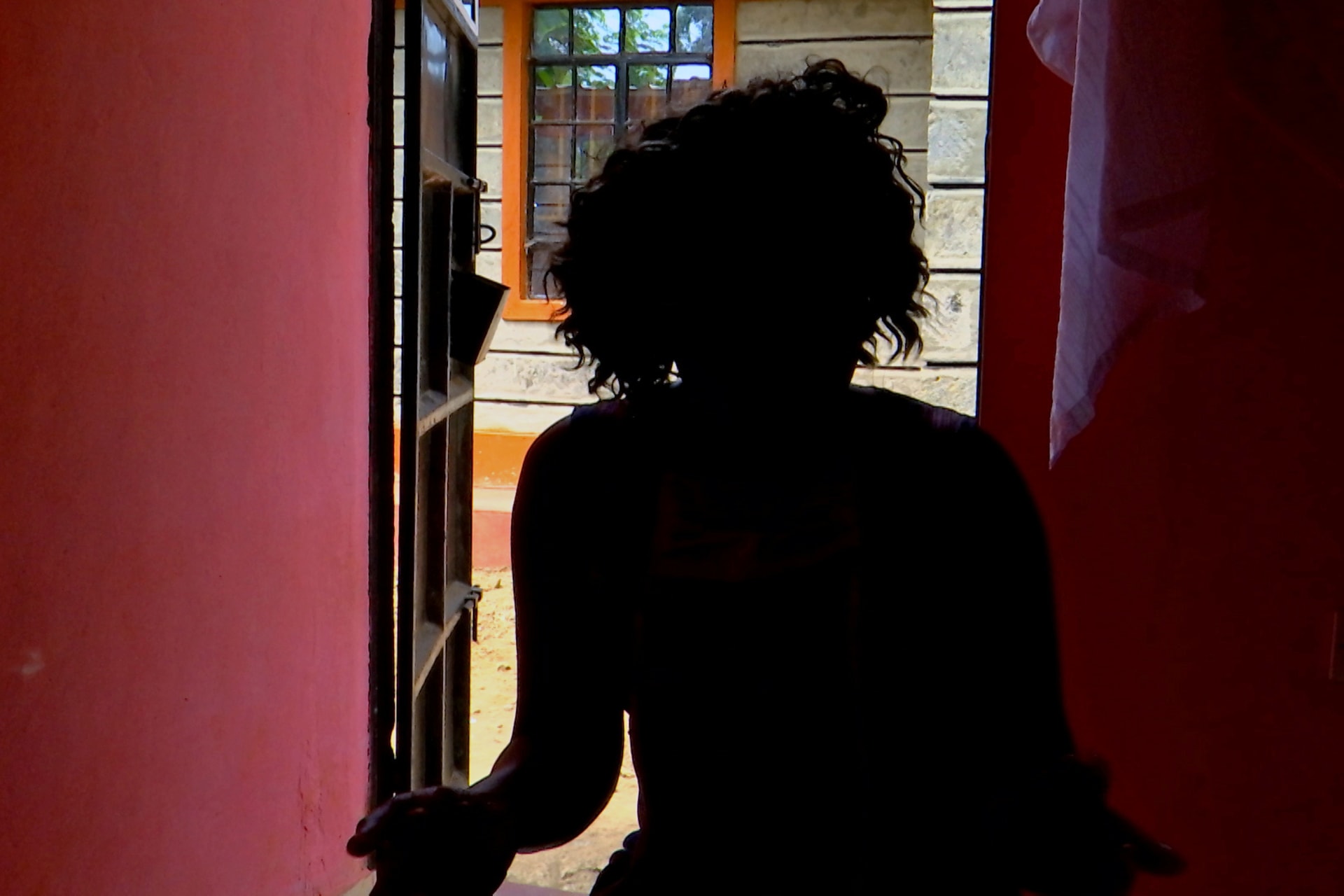 <p>A suspected victim of human trafficking to India who returned to Kenya with the help of the International Organization for Migration (IOM), is seen in Nairobi, Kenya.</p>
