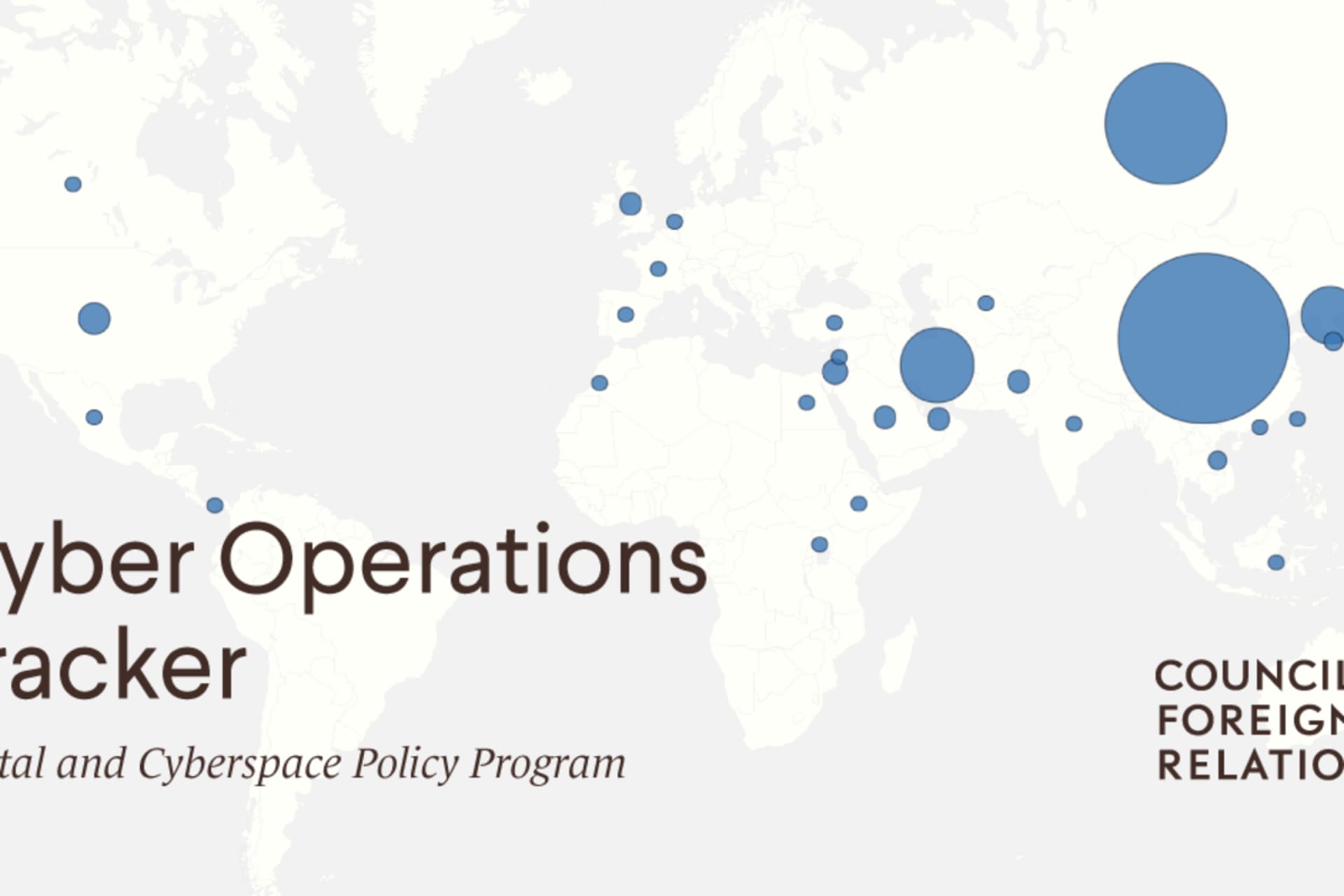 <p>Cyber Operations Tracker</p>
