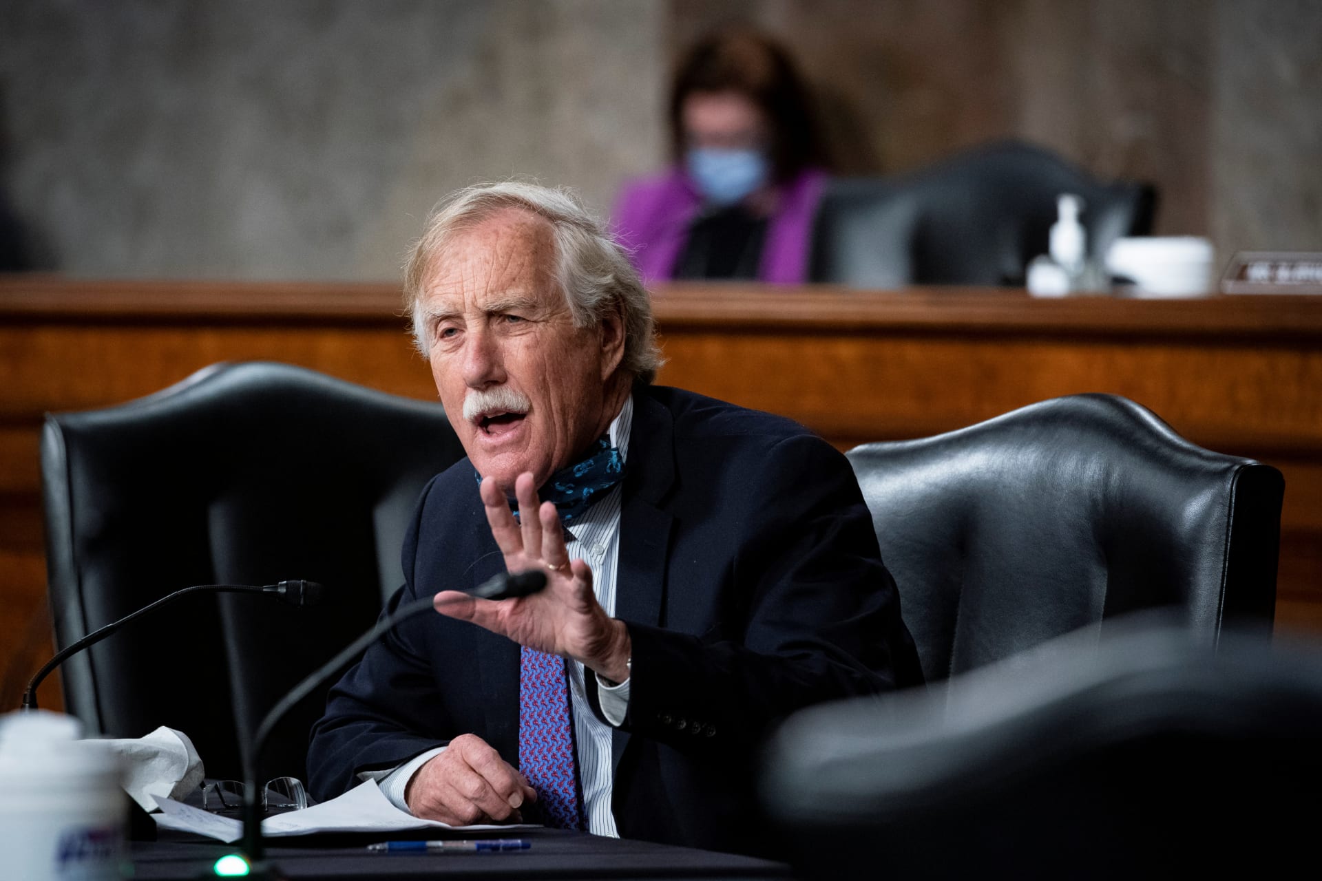 <p>Sen. Angus King (I-ME)</p>
