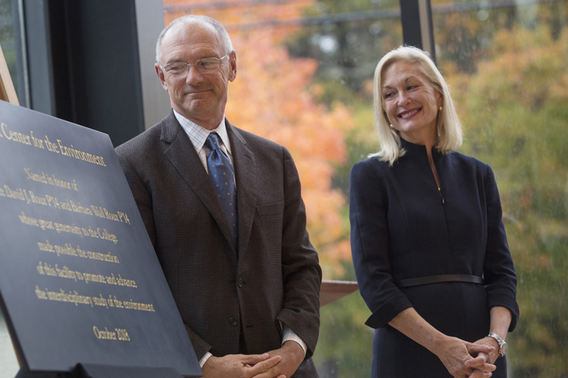 <p>David and Barbara Roux</p>
