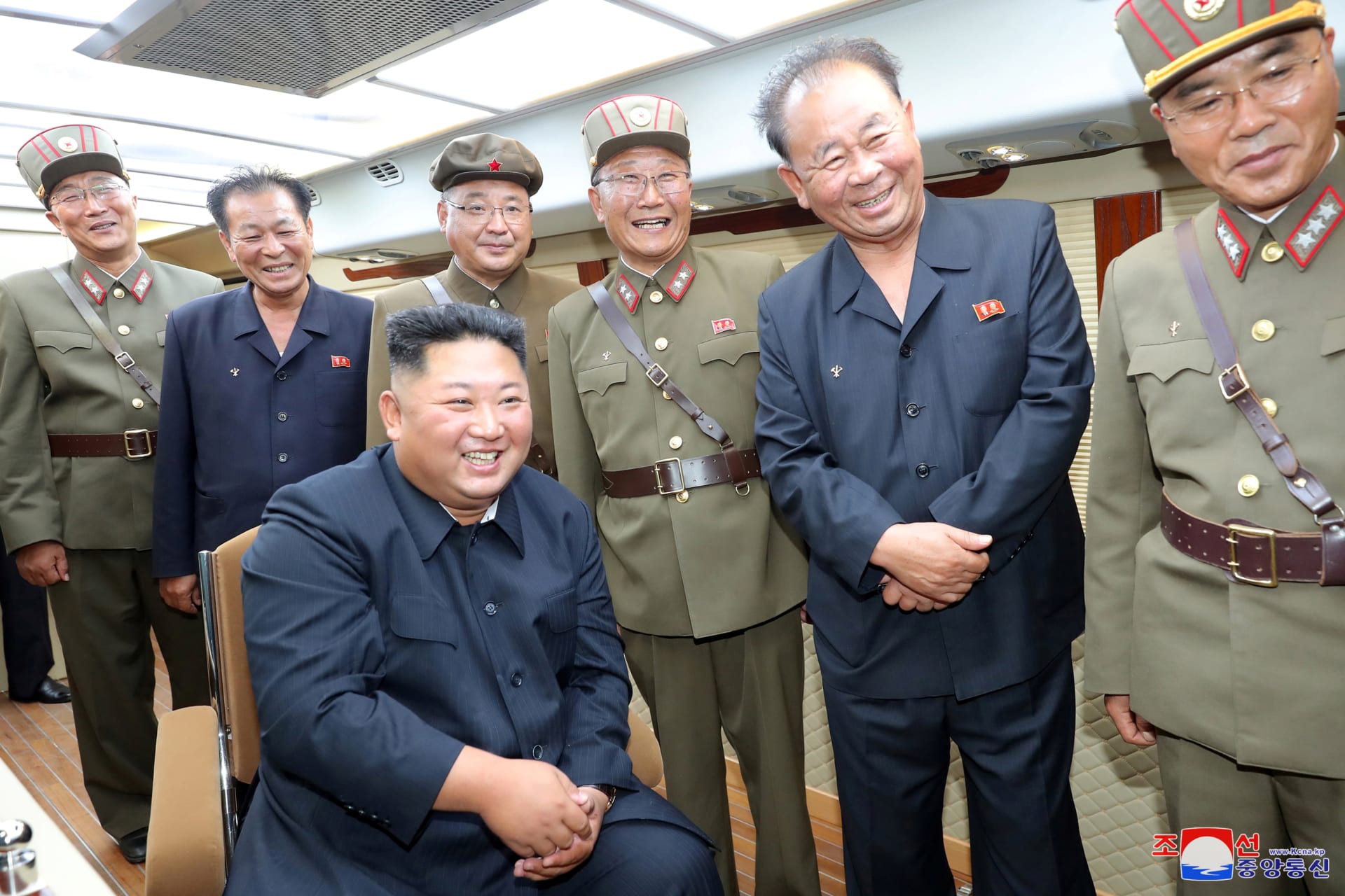 <p>North Korean leader Kim Jong-un guides the test firing of a new weapon in this undated photo released on August 11, 2019 by North Korea’s Korean Central News Agency (KCNA).</p>
