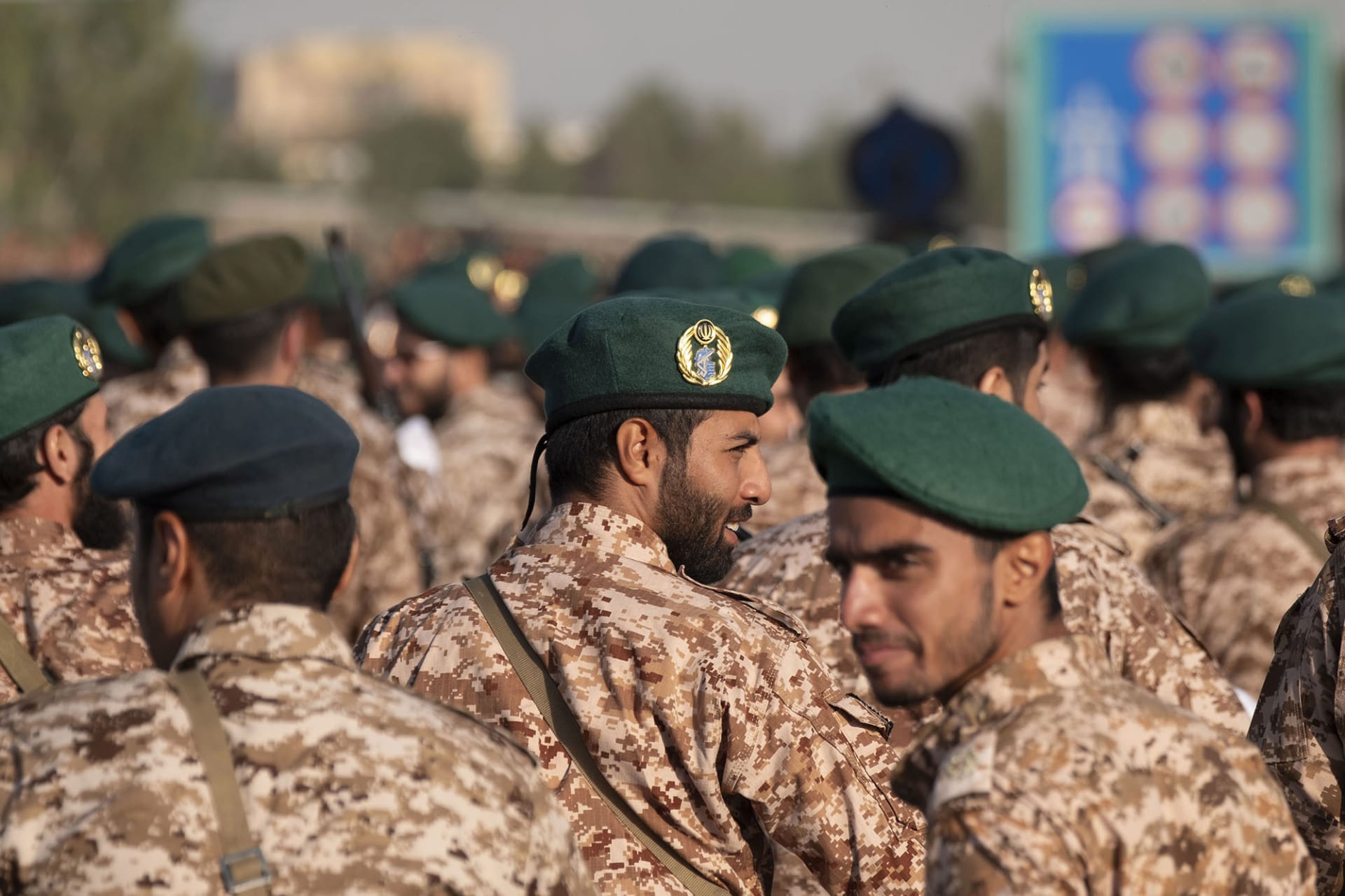 <p>Islamic Revolutionary Guard Corps personnel in Tehran, Iran, in September 2024.</p>
