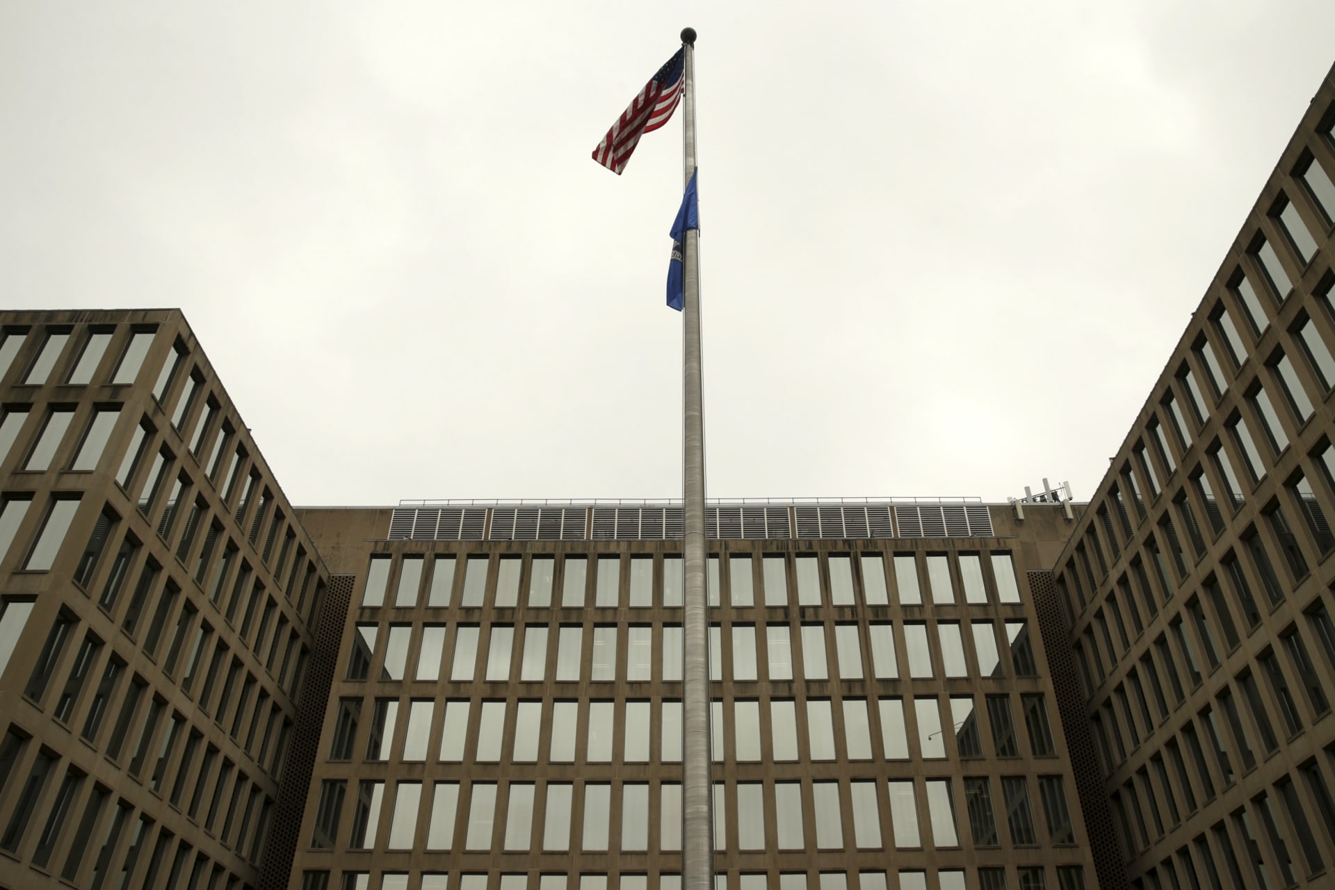 <p>The U.S. Office of Personnel Management building in Washington</p>
