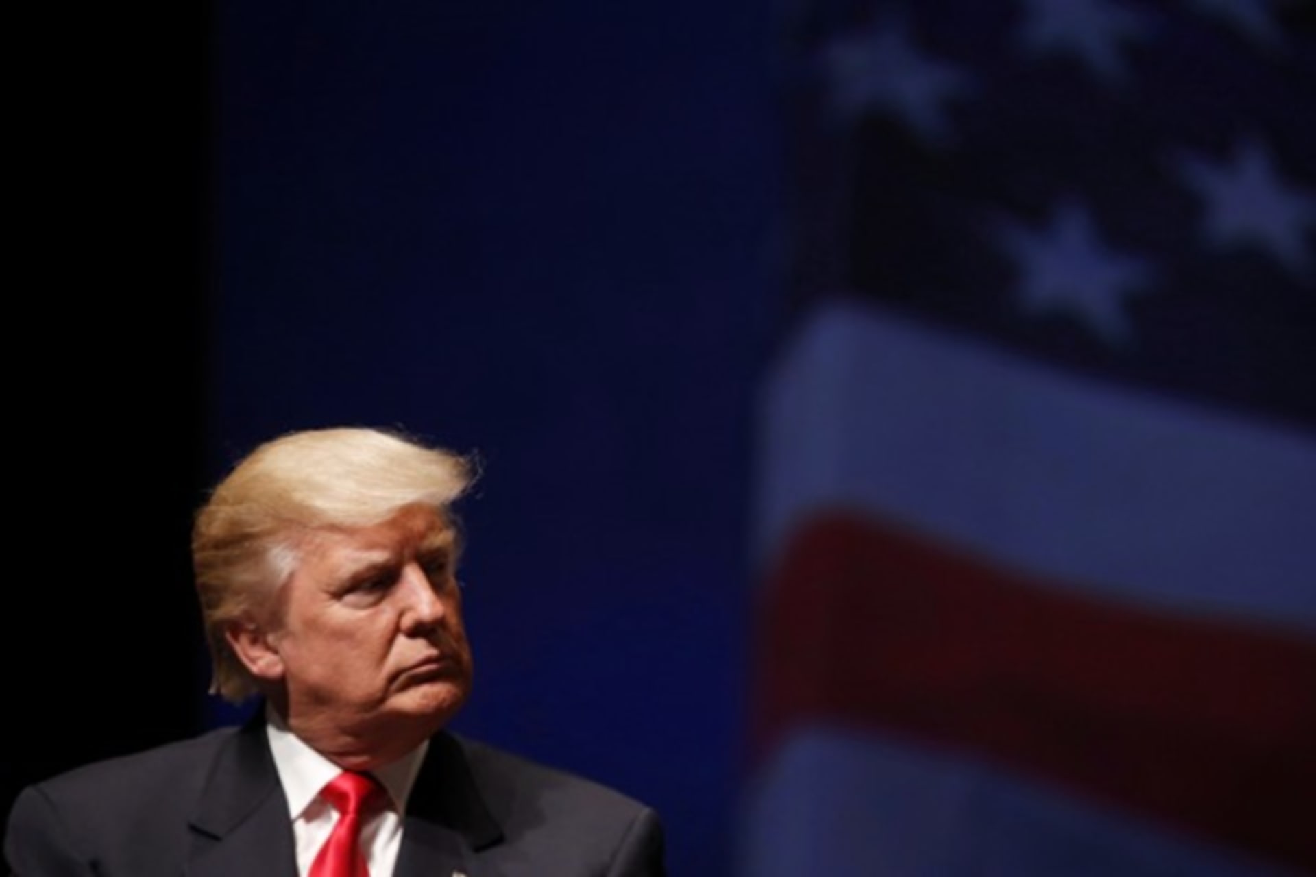 Donald Trump Looks Away