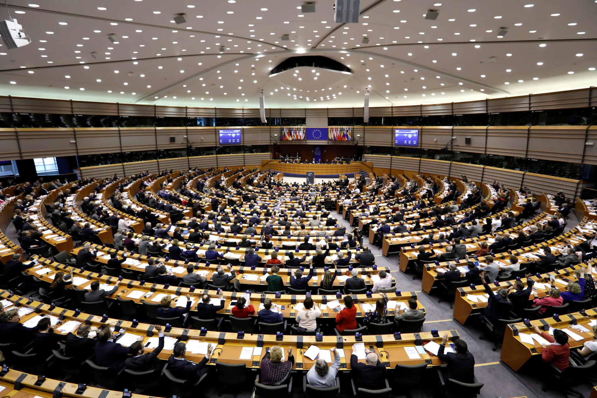 <p>The European Parliament in March 2017.</p>
