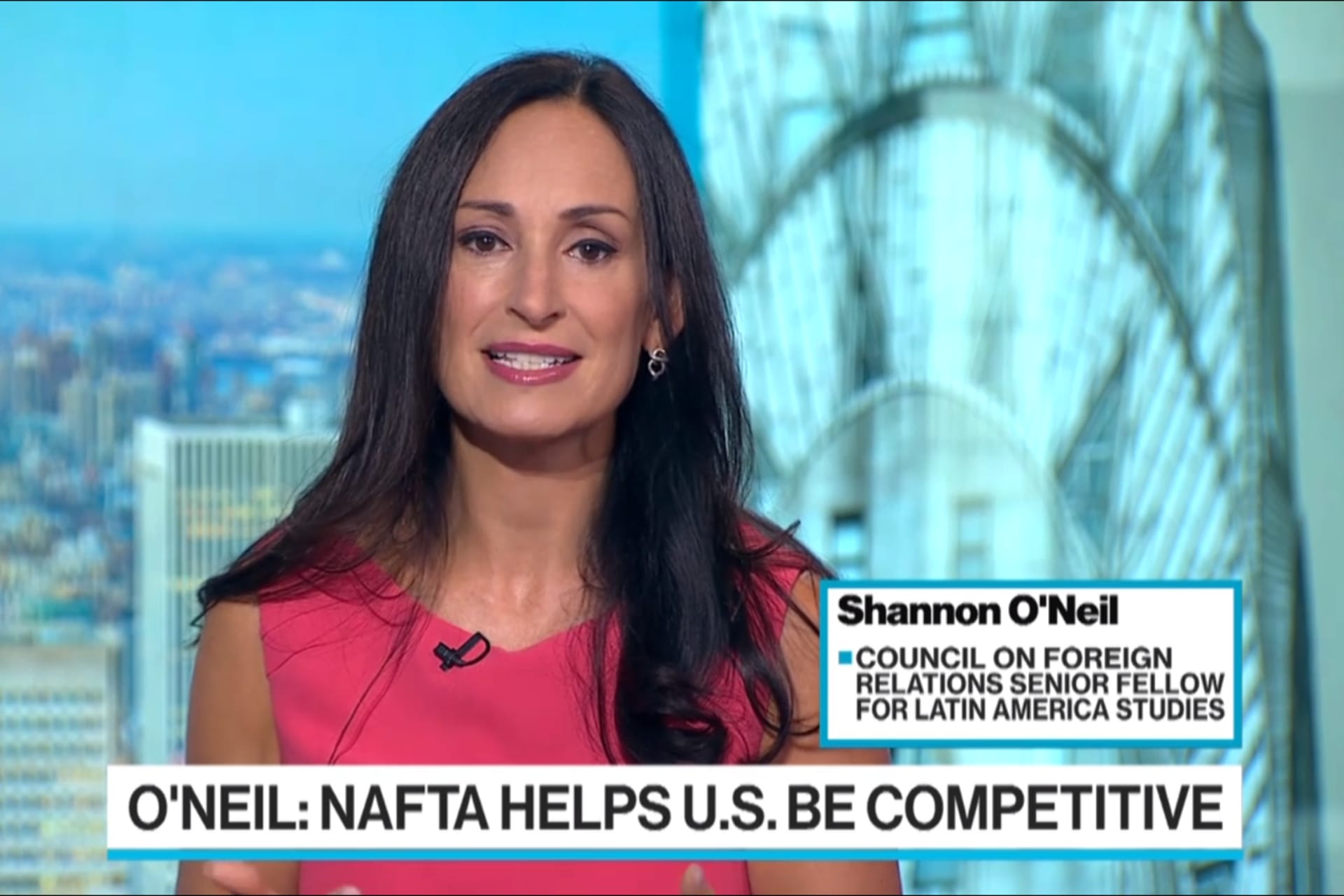 <p>Shannon K. O’Neil on Bloomberg Surveillance August 24, 2017.</p>
