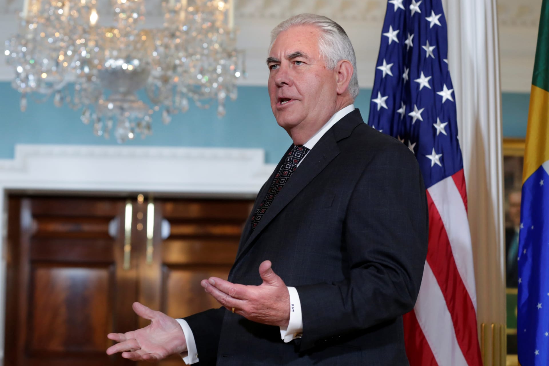 <p>U.S. Secertary of State Rex Tillerson</p>