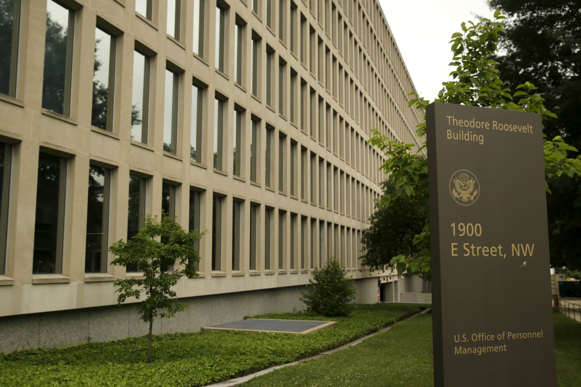 <p>The U.S. Office of Personnel Management, which gives out security clearances to government employee and contractors. </p>
