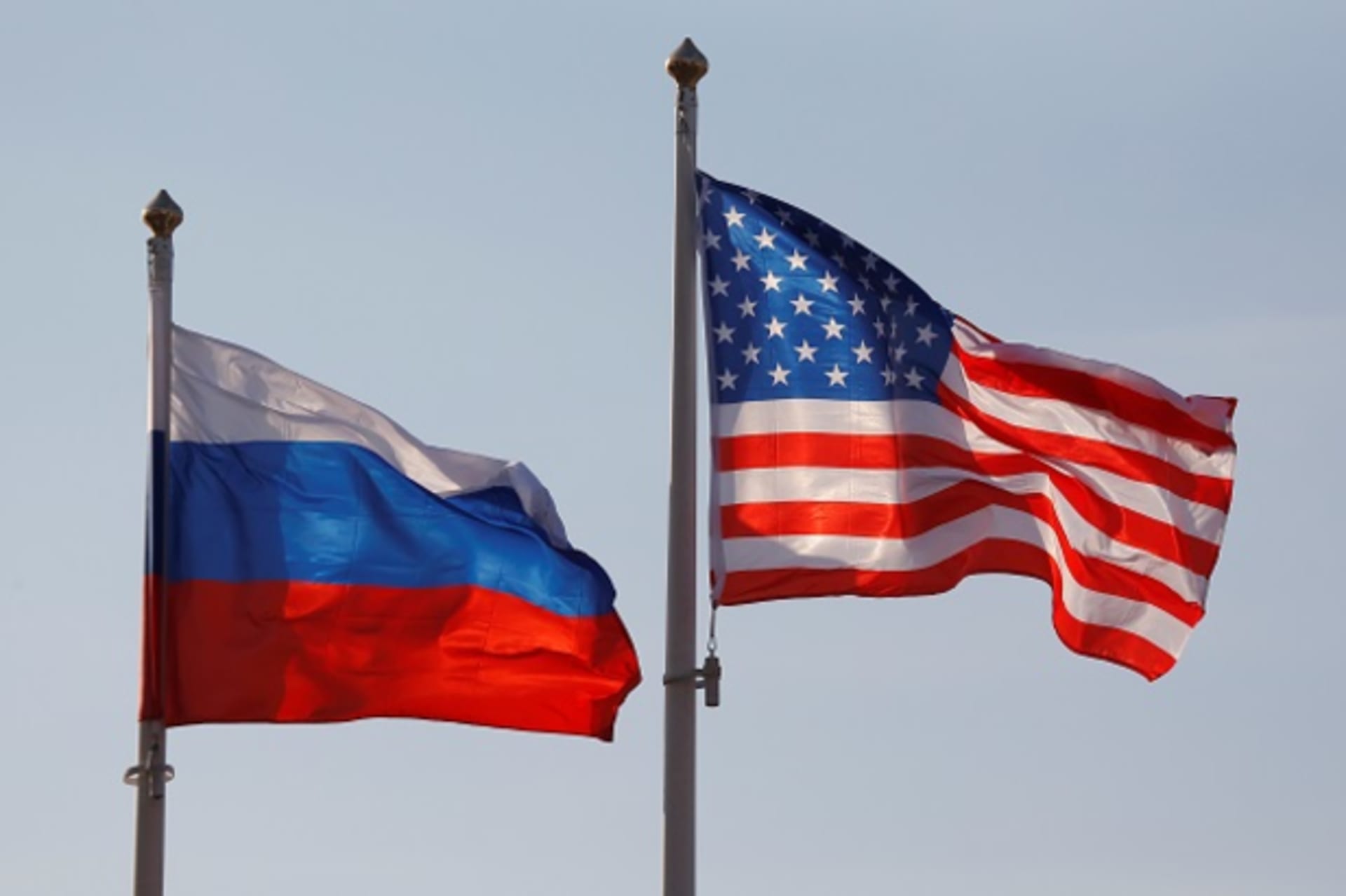 <p>U.S. and Russian flags (Photo: Reuters/ Maxim Shemetov)</p>
