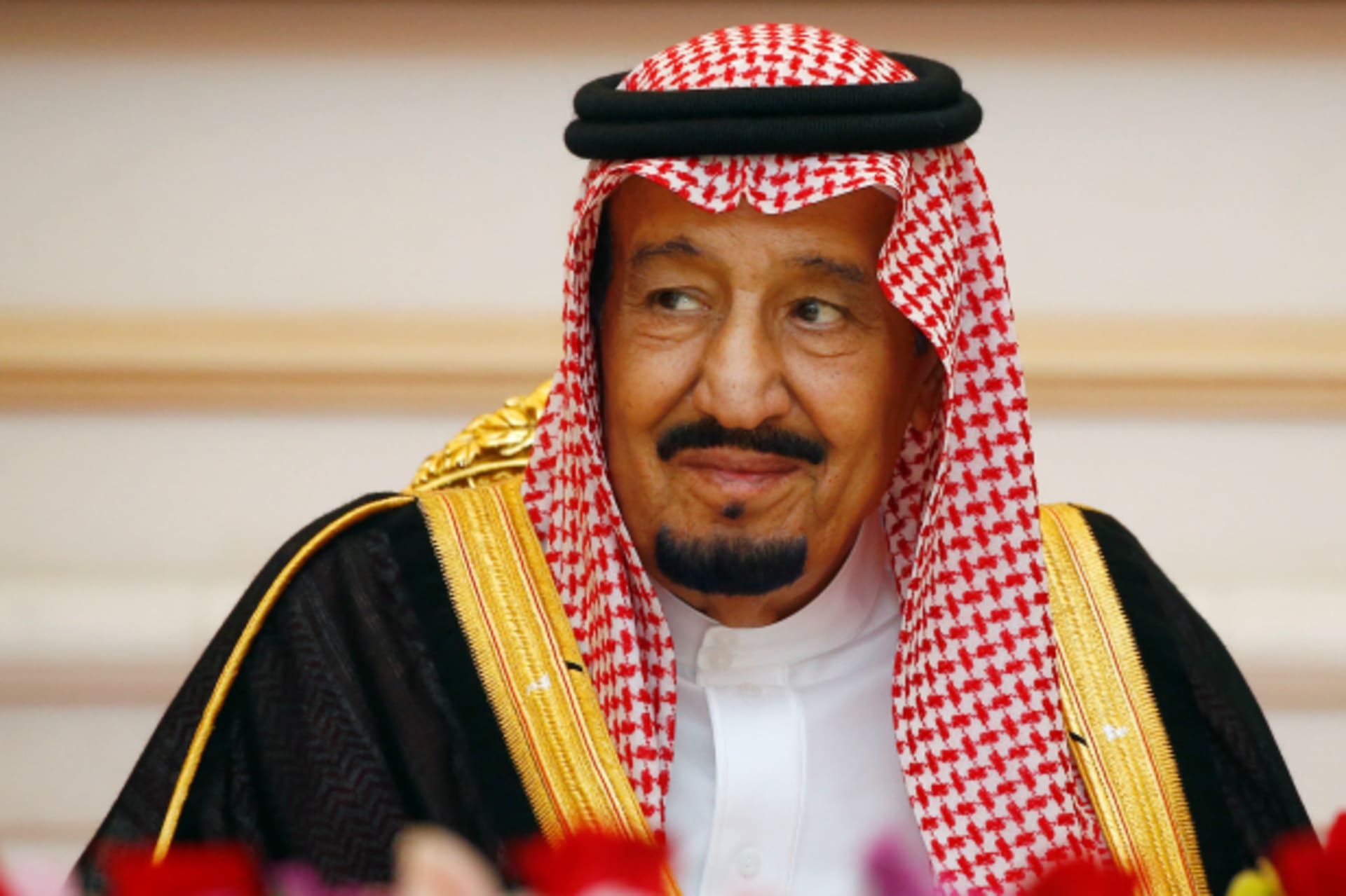 <p>Saudi Arabia’s King Salman attends a Memorandum of Understanding signing ceremony in Putrajaya, Malaysia (Edgar Su/Reuters).</p>
